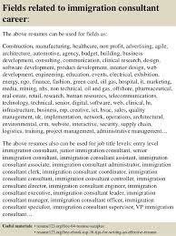 On a consulting resume, you will want to add one more detail. Immigration Consultant Resume Mansah
