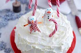 Christmas Cake Decorations Red Velvet Peppermint Cake American Recipes Goodtoknow