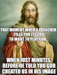 Image Tagged In Shocked Jesus Imgflip