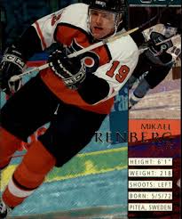 Official profile of olympic athlete mikael renberg (born 05 may 1972), including games, medals, results, photos, videos and news. 1994 95 Fleer Hockey 158 Mikael Renberg Ebay