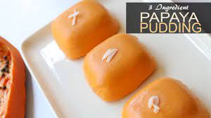 What are some easy healthy desserts? 3 Ingredient No Cooking Papaya Pudding Simple Easy Dessert Recipe Youtube