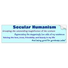 Secular Humanism Bumper Sticker Zazzle Com In 2020 Secular Humanism Secularism Bumper Stickers