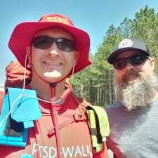 Today was a good day for the #PTSDWalk Good weather and lots of puppies