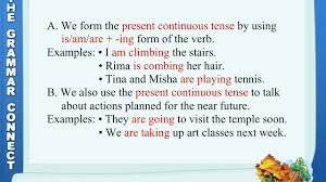 Check spelling or type a new query. Grammar Connect 5 Simple Present Tense And Present Continuous Tense Youtube