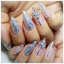 26+ ideas nails black silver homecoming for 2019. 35 Silver Nail Designs Ideas For True Ladies