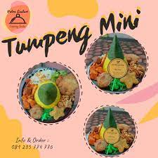 Tumpeng Mini Ayam Goreng Tempe Kentang