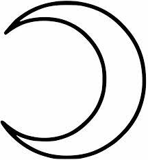 Bring your little ones closer to the earth's companion and awaken their curiosity about astronomy. Half Moon Coloring Pages Crescent Moon Symbol 952x1024 Png Clipart Download