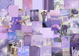 Purple aesthetic background aesthetic backgrounds aesthetic iphone wallpaper aesthetic wallpapers. Lavender Aesthetic Collage Wallpaper Laptop Novocom Top