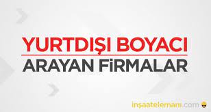 yurtdisi mobilya is ilanlari