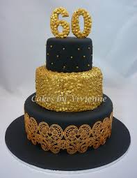 60th Birthday Cake Ideas Black And Gold Pin On Spooky Cakes And Party Themes