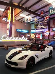 This Corvette Stingray Garage Will Blow Your Mind Check Out All The Other Photos Of These Awesome Cars And Their G Corvette Stingray Corvette Corvette History