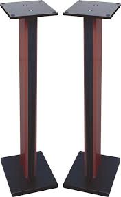 American Recorder Technologies Studio Monitor Speaker Stand Pair Rosewood Rosewood Speaker Stands Monitor Speaker Stands Diy Vanity Mirror