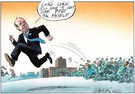 Gina coladangelo and her husband oliver tress (image: Political Cartoon On Twitter Peter Schrank On Matthancock Nhs Personalprotectiveequipment Ppeshortage Ppefornhs Lockdown Stayhomesavelives Socialdistancing Coronavirus Covid19pandemic Selfisolation Political Cartoon Gallery In London