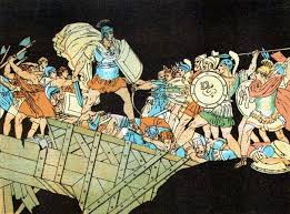 Horatius By Thomas Babington Macaulay The Art Of Manliness Art Of Manliness Bridge Painting Ancient Romans