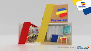 Bancolombia, logo, png, imagen png, pegatina png, descarga gratis, clipart; Stand Bancolombia On Behance