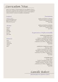 Attachant Un Cv Tout En Elegance Legerete Qui Rappelle Les Professions Dans L Hotellerie Exemple De Lettre De Motivation Modele Cv Modele De Cv Original
