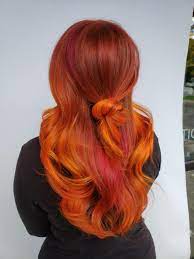 Fall Leaves Fancyfollicles Bright Copper Hair Hair Sell My Hair