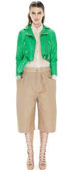 Pin By Raneytown On Fashion Leather Jacket Street Style Green Leather Jackets Clothes