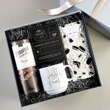 Gift Inspiration Diy Gift Boxes Curated Gifts Gifts For Her Gifts For Wedding Clients Gifts For Clie Coffee Gifts Box Gift Box For Men Coffee Lover Gifts