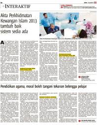 Produk dan perkhidmatan kewangan boleh menjadi sangat kompleks dan kadangkala sukar difahami. Akta Perkhidmatan Kewangan Islam 2013 Tambah Baik Sistem Sedia Ada Klik
