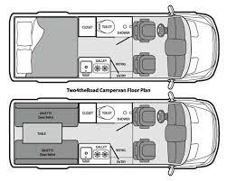 Split entry bathrooms are designed to separate the bathroom into two separate compartments dedicated to discrete functions. Camper Van Conversion Diy 143 Yugteatr Camper Van Conversion Diy Van Conversion Layout Minivan Camper Conversion