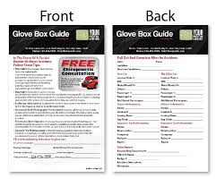 Other side of the pond. Personal Injury Marketing Glove Box Guides