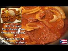 Bistec Encebollado Puerto Rico Receta How To Make Bistec Encebollado Steaks Onions Momma S Recipe La Receta De Mami Full Details Youtube Bistec Encebollado Bistec Encebollado