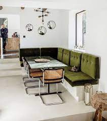 une banquette dans la salle a manger 10 photos pour s inspirer kitchen sofa dining room banquette banquette seating in kitchen
