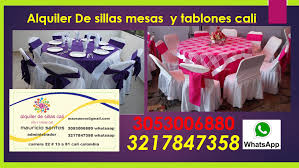Brindamos servicio de alquiler de mantelería para eventos desde hace 20 años. Alquiler De Sillas Cali Mesas Manteleria Alquiler De Mobiliario Para Fiestas
