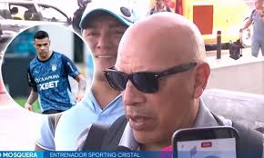 Sporting Cristal | Roberto Mosquera dijo por qué descartó a Agustín Álvarez Wallece ante Alianza Atlético por Liga 1