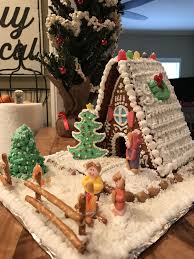 Trader Joe S Gingerbread House Kit A La Me Christmas Gingerbread House Gingerbread House Decorations Gingerbread House Pictures