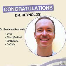 🎉 Big congratulations to Dr. Reynolds! 🎉 We're excited to share that Dr.  Reynolds has been recognized as an Associate Member of the Australian and  New Zealand College of Veterinary Scientists (ANZCVS) —
