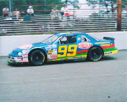 It was a 200 lap race paired with the nascar modifieds, who were also running a 200 lapper. 99 Ricky Craven Dupont Old Race Cars Nascar Racing