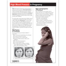 Symptoms can vary from person to person and at each pregnancy, but the main symptom of high blood pressure when you're expecting is a high reading in the second half of gestation, usually around week 20. High Blood Pressure In Pregnancy Tear Pad Childbirth Graphics