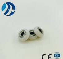 High-Precision Arc-Type White POM Plastic Bearing Pulleys for Auto Parts