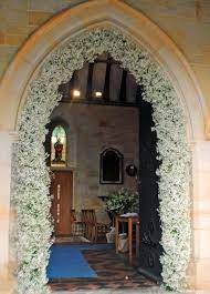 Church Wedding Arch Decoration Arch Decoration Wedding Vintage Country Weddings Wedding Arch