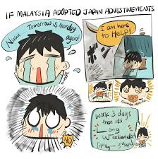 Unless it is a public holiday in the state you are in, you cannot take a public holiday of another state as a holiday in any other state in india. If Malaysia Adopted Japan Advertisement Ideas Into Theirs Weekend Monday Kendylife Holiday Gengkomikmalaysia Cute Chibi Instagram Posts Japan Chibi