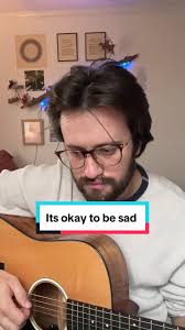 It’s okay to be sad #singersongwriter #originalmusic #itsokaytonotbeokay