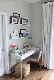 Bedroom Work Station Inspiration Design Diy Playbook Small Bedroom Desk Home Office Space Home Office Design