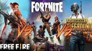 Mart 2018'de fortnite 45 milyon oyuncu ve 3 milyondan fazla anlık kullanıcı sayısıyla pubg'yi geçti. Pubg Mobile Vs Free Fire Vs Fortnite Fortnite Free 30 Tiers