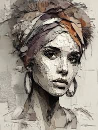 Wassily Kandinsky: Black and Violet 1923. Kandinsky may have experienced  synesthesia, a condition where stimulation of one sense triggers another.  In his case, he reportedly saw colors when he heard music and