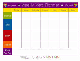 Diet Spreadsheet Template Calendar Printable Daily Xcel Keto