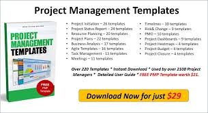 Project Management Communication Plan Template Free Download