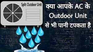 Maybe you would like to learn more about one of these? Water Leaking From Outdoor Of Split Air Conditioner Split Ac Outdoor Unit Caring Tips Emm Vlogs Youtube