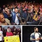 تامر حسنى يحيى حفلا فى