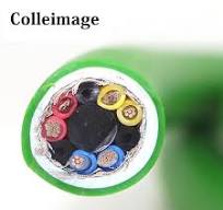 ‫Colleimage Hi-End 8N OCC مطلي بالفضة 6 النوى Hifi مضخم الصوت كابل الطاقة  السائبة - AliExpress‬‎