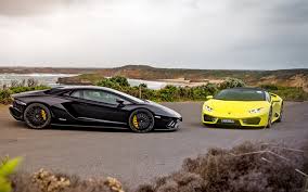 Black And Yellow Lamborghini Huracan Download Wallpapers Lamborghini Aventador Black Supercar Yellow Roadster Sports Cars Lamborghini Huracan Besthqwallpapers Com Cool Sports Cars Lamborghini Aventador Super Sport Cars