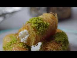 Ricotta Kunafa Rolls Cleobuttera Recipe Kunafa Recipe Ricotta Ramadan Desserts
