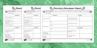 We did not find results for: Planning A Newspaper Report Differentiated Worksheets