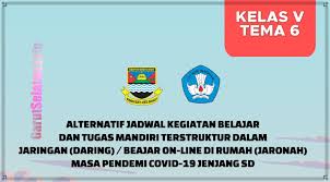 We did not find results for: Kegiatan Belajar Dan Tugas Mandiri Terstruktur Daring Kelas 5 Tema 6 Sd